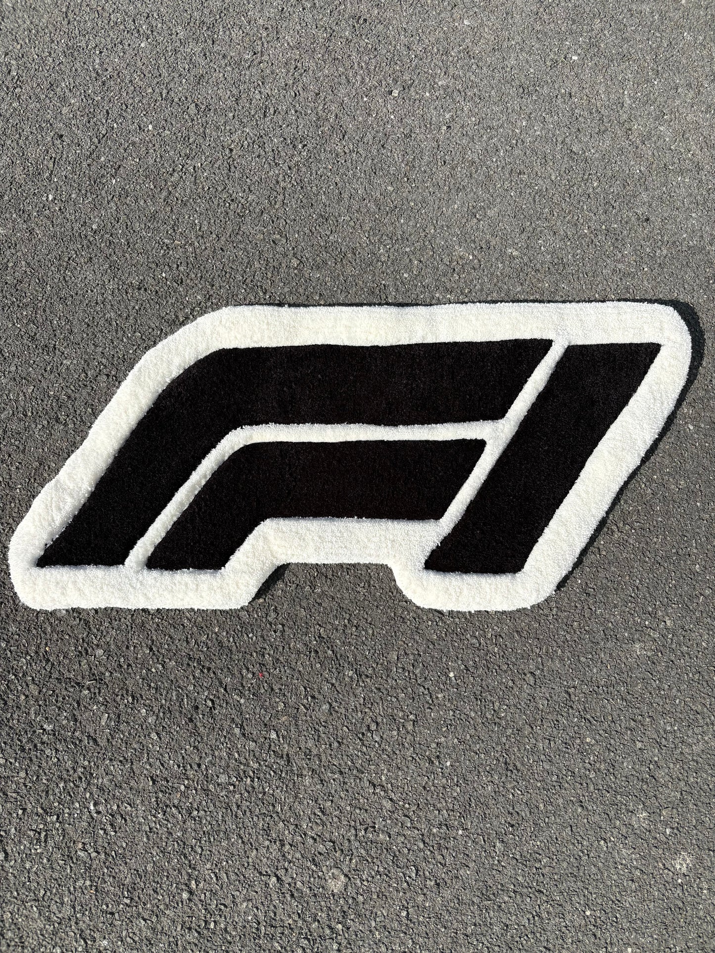 Tapis Formule 1 (100% fait main) 75x50cm Tufting/Rug