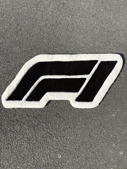 Tapis Formule 1 (100% fait main) 70x35cm Tufting/Rug