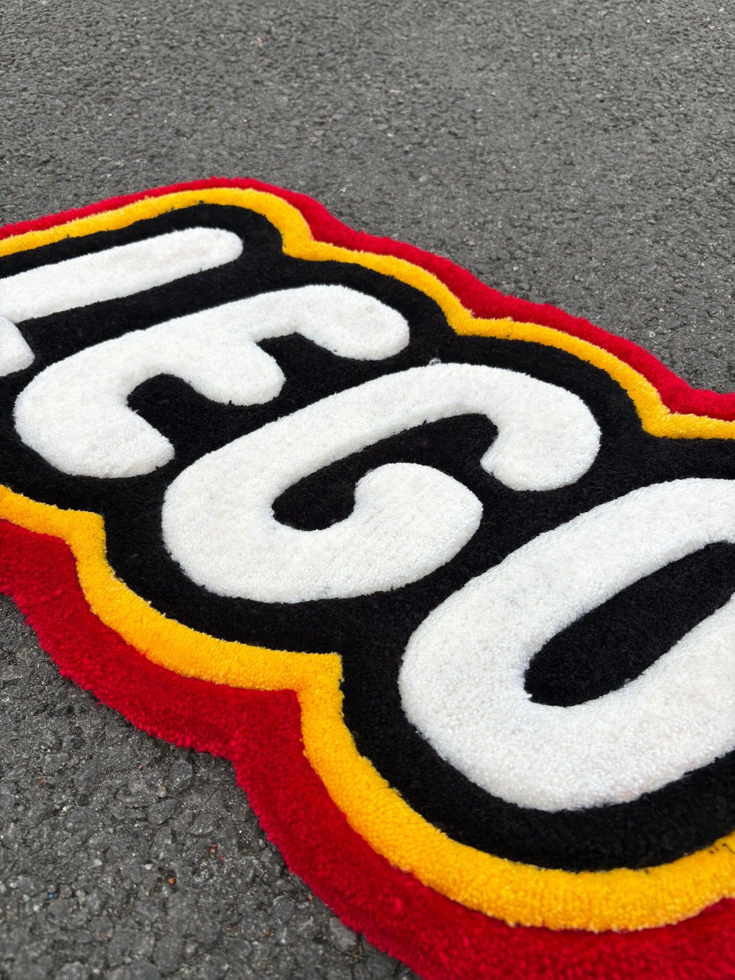 Tapis Lego (100% fait main) 70x45cm Tufting/Rug