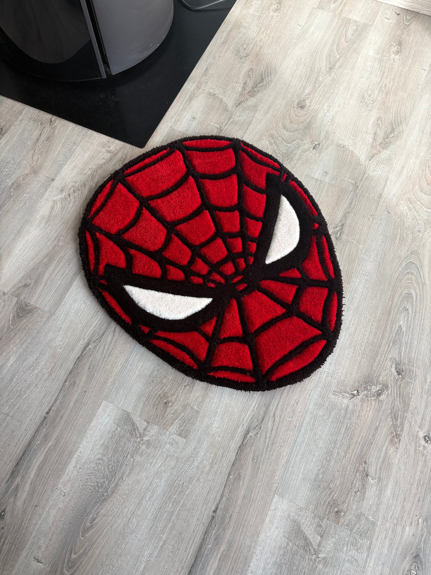 Tapis Spiderman (100% fait main) 75x55cm Tufting/Rug