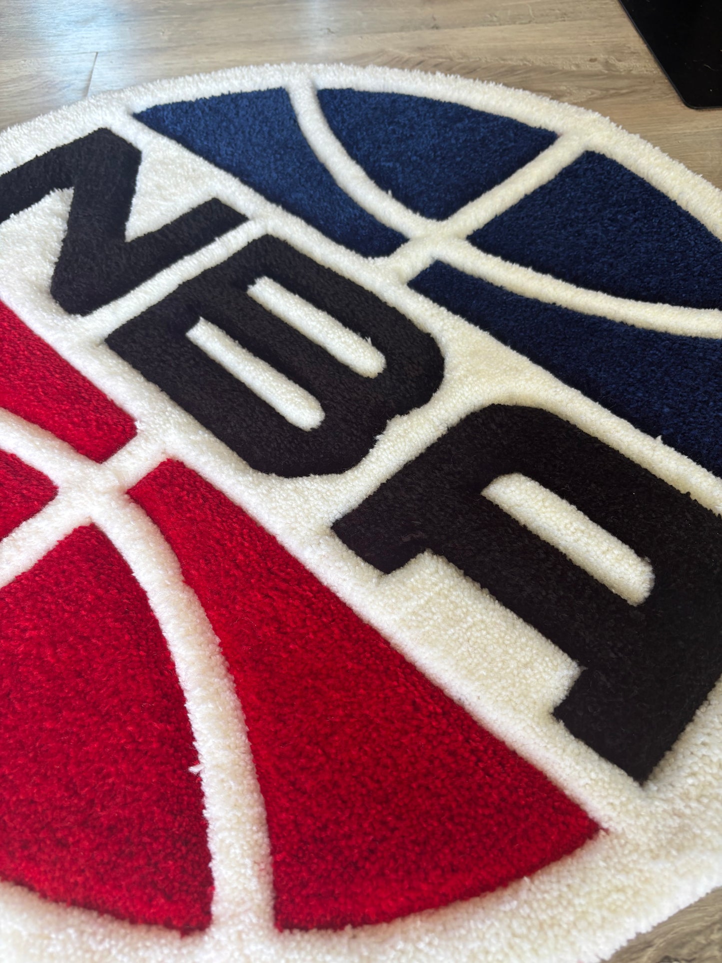 Tapis NBA (100% fait main) 70x70cm Tufting/Rug