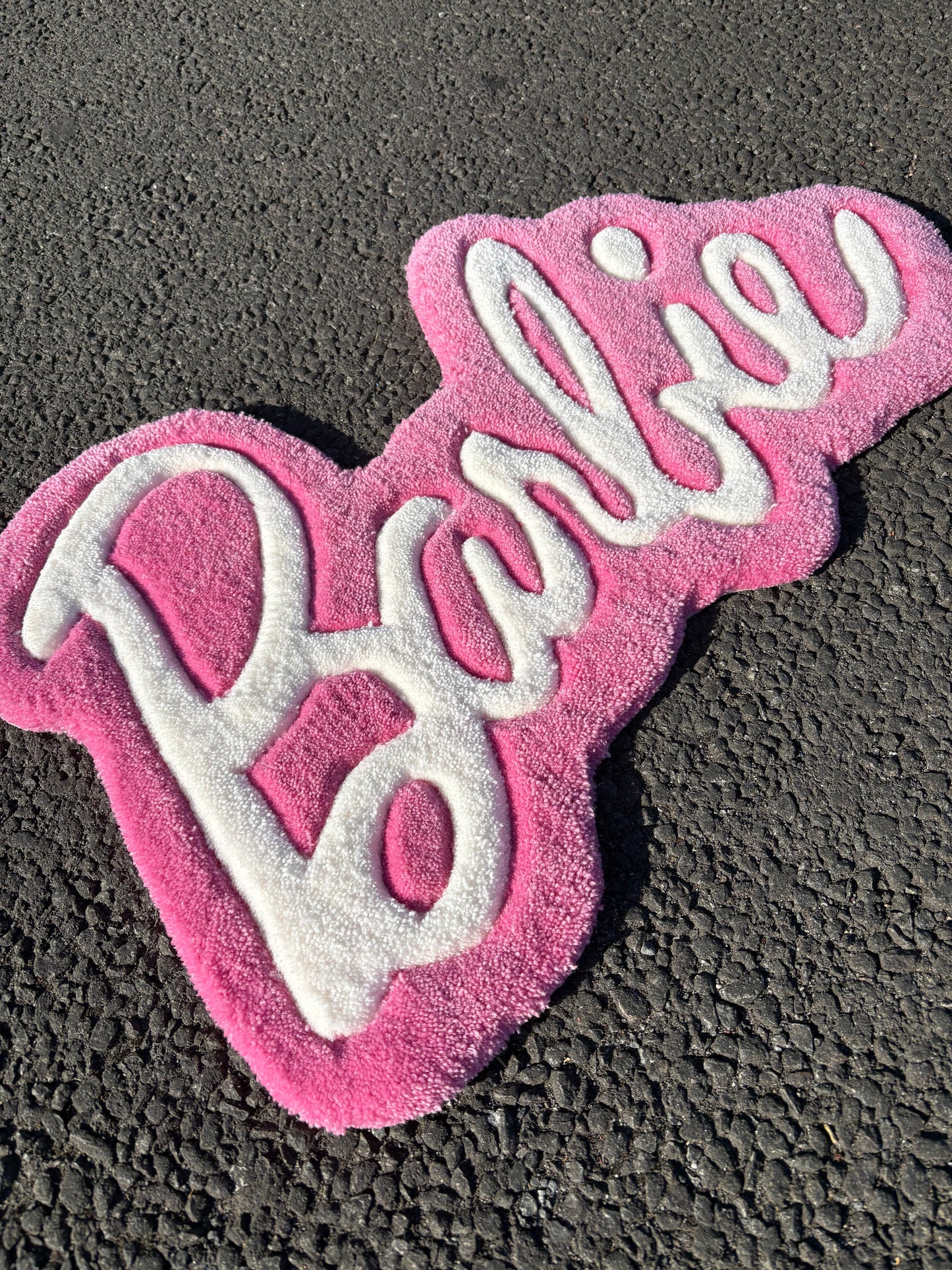 Tapis Barbie (100% fait main) 73x45cm Tufting/Rug
