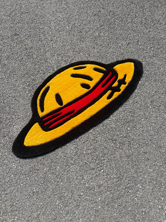 Tapis One Pièce/Luffy (100% fait main) 100x50cm Tufting/Rug