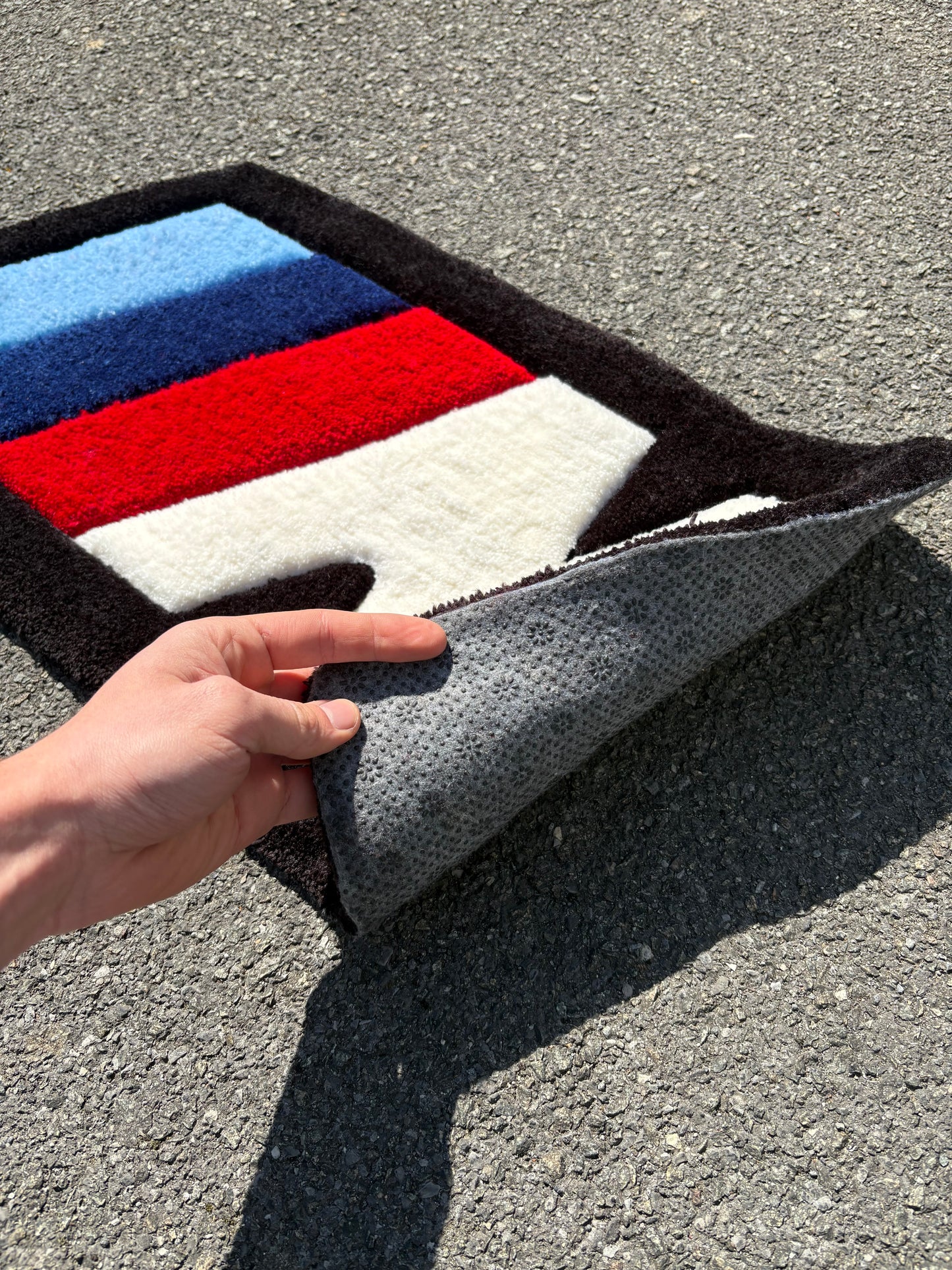 Tapis BMW M Performance Noir (65x35cm) Tufting/Rug