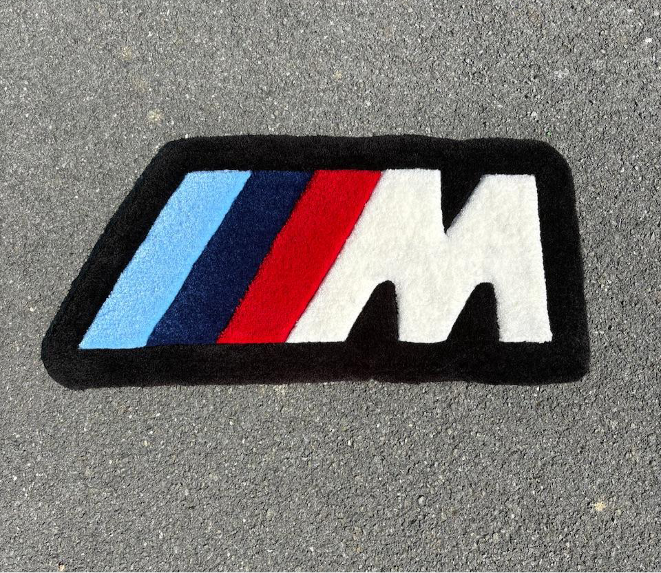 Tapis BMW M Performance Noir (65x35cm) Tufting/Rug