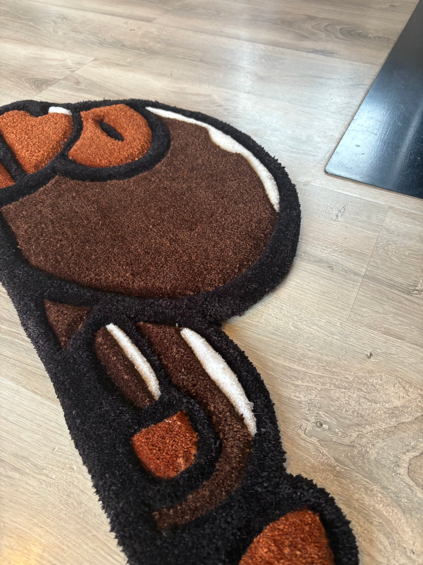 Tapis Baby Milo (100% fait main) 70x38cm Tufting/Rug