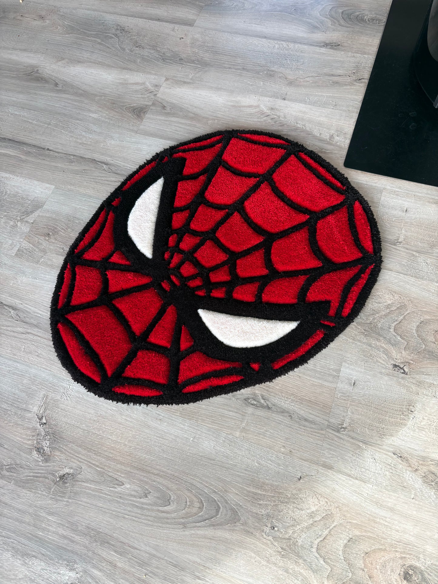 Tapis Spiderman (100% fait main) 75x55cm Tufting/Rug