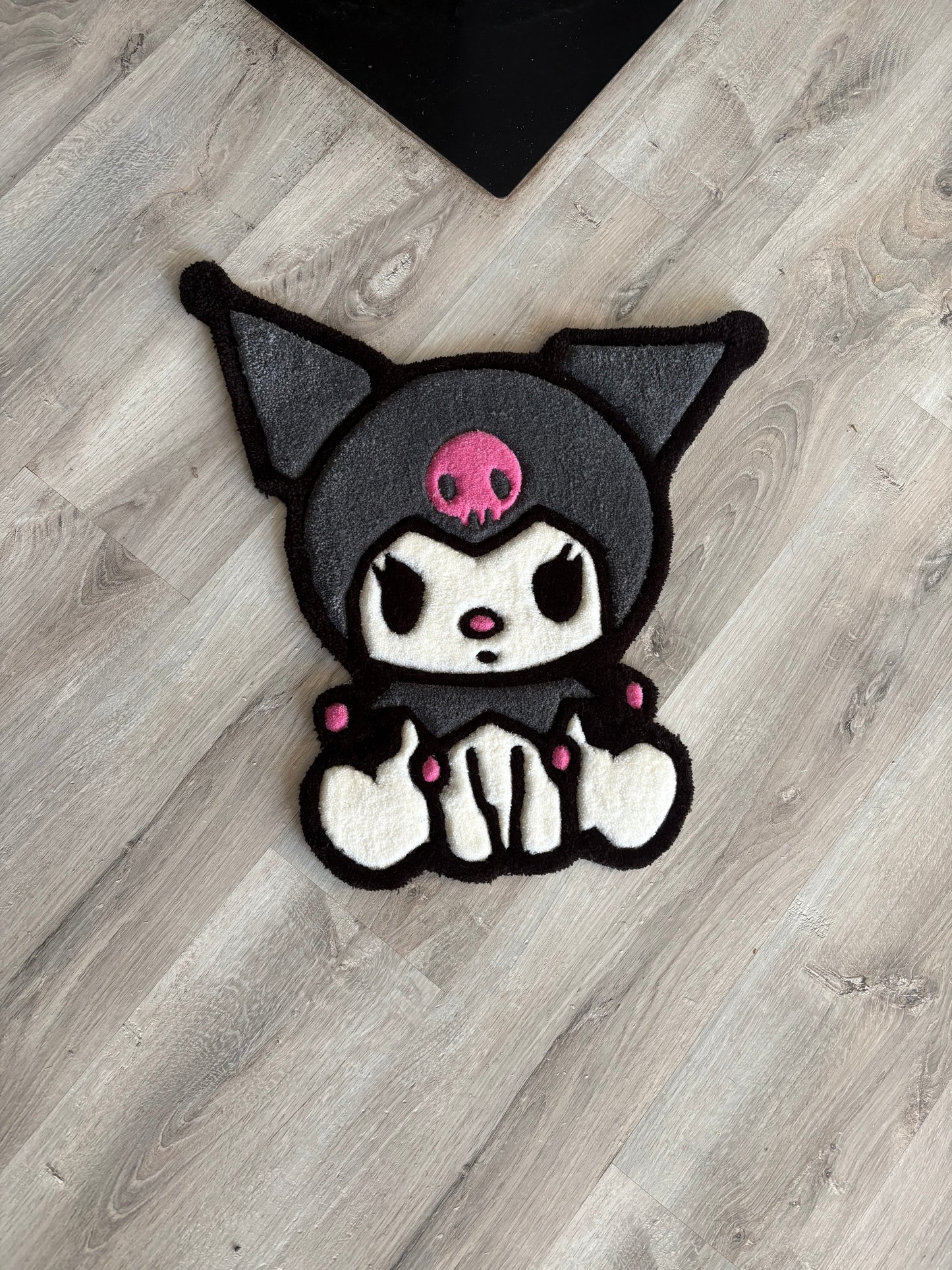 Tapis Kuromi (100% fait main) 65x45cm Tufting/Rug