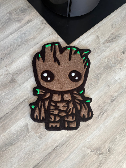 Tapis Groot (100% fait main) 70x45cm Tufting/Rug