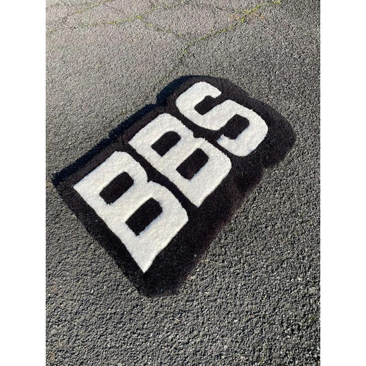 BBS Tapis Tufté (100% fait main) 55x40cm Tufting/Rug
