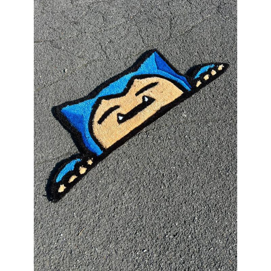 Tapis Ronflex - Tapis de Sol en Polyester avec Motif Snorlax pour Décoration de Chambre