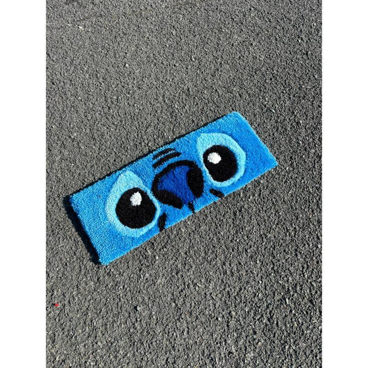 Tapis Clavier Stitch Antidérapant en Tissu Doux - Idéal pour un Confort Optimal